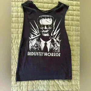 Industry horror nerdy frank tank top size M unisex